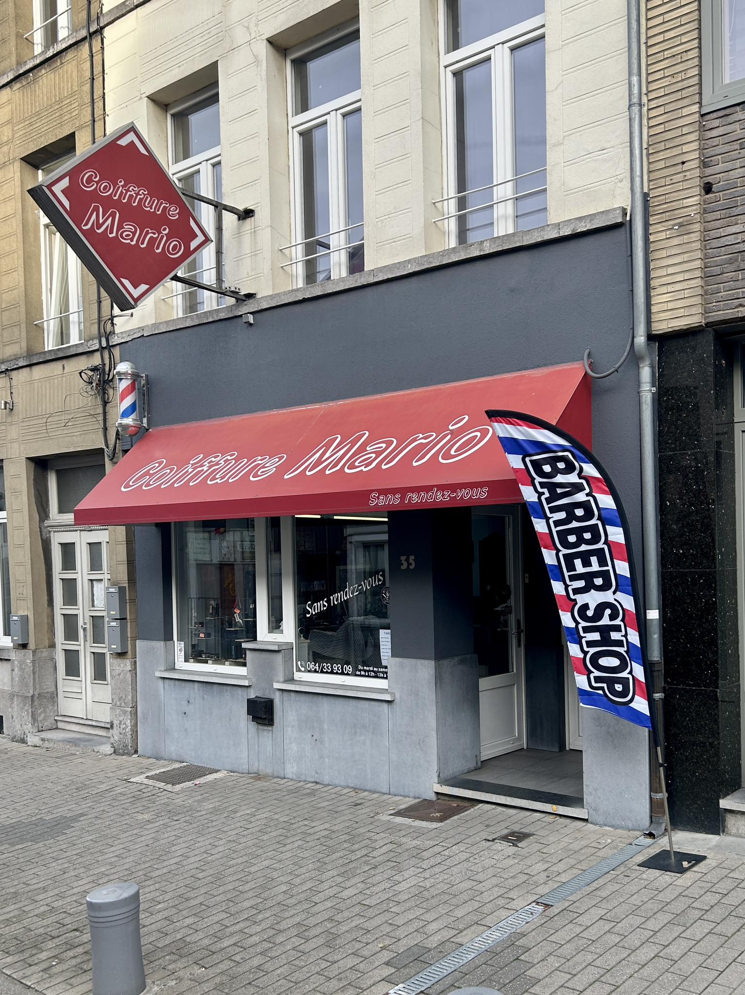 Façade Mario & Fils Binche